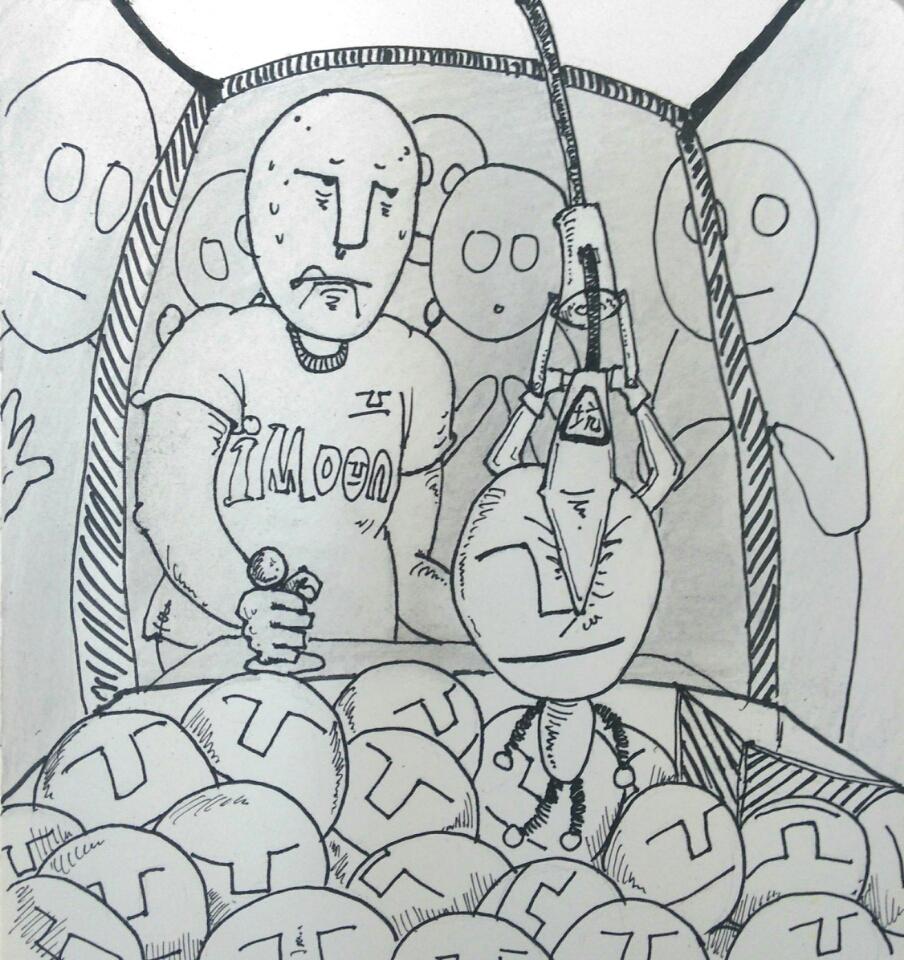 谜の娃娃机（刺耳向）