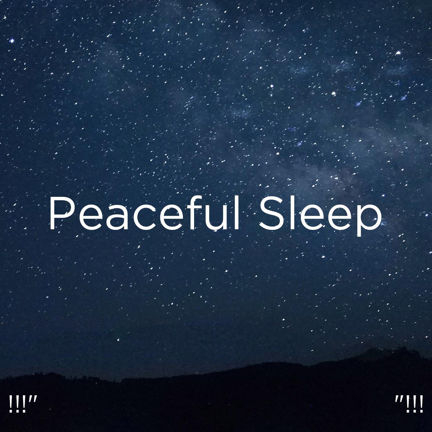 !!!" Peaceful Sleep "!!!