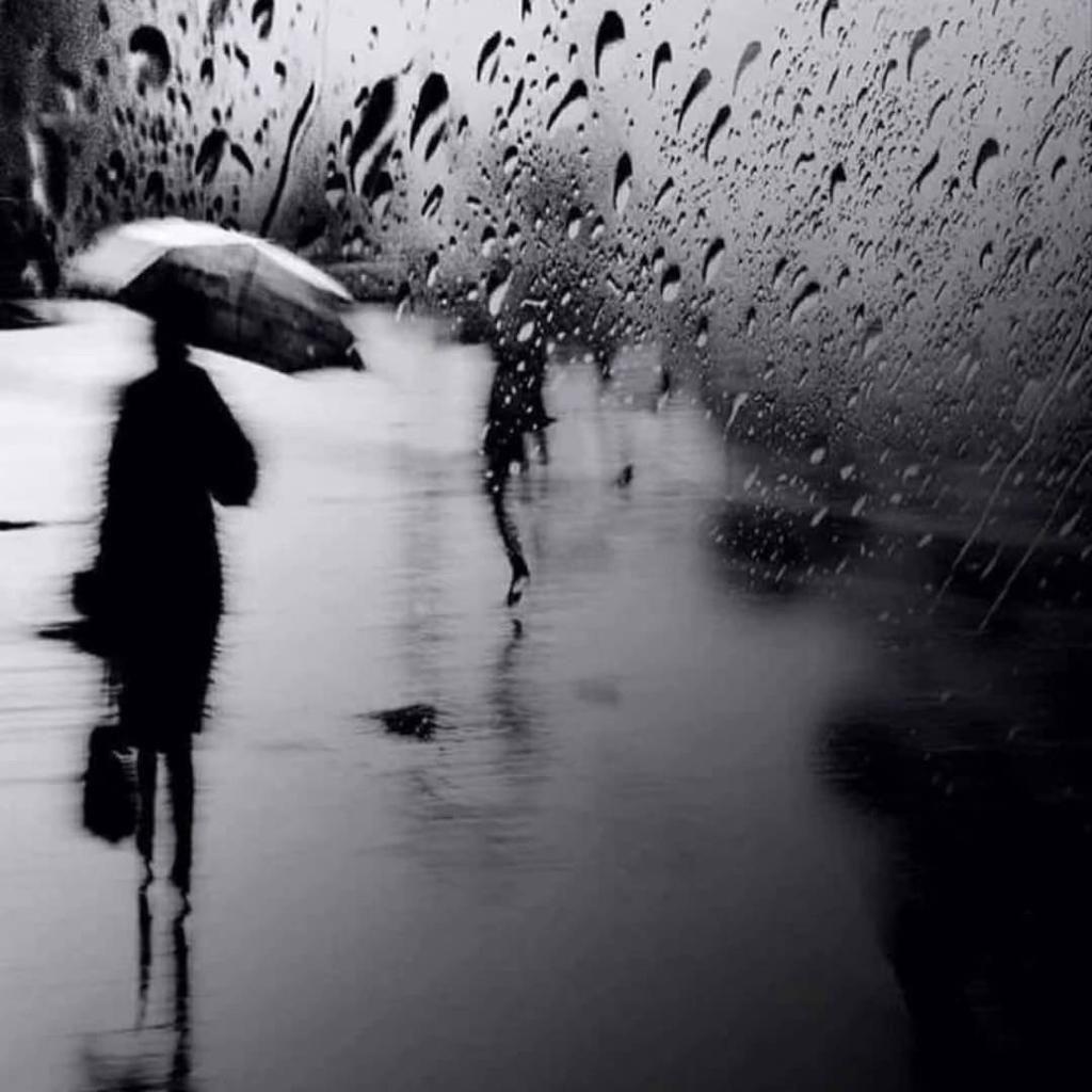 淋雨一直走