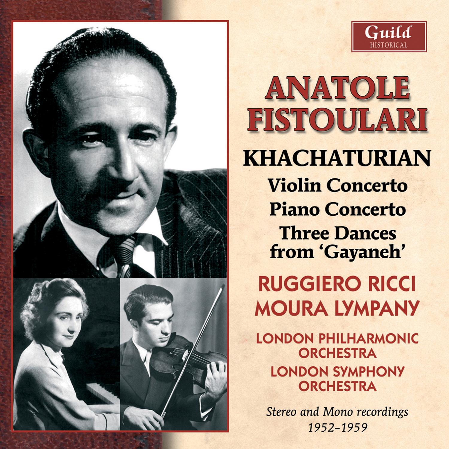Khachaturian: Concertos & 3 Dances from "Gayaneh"