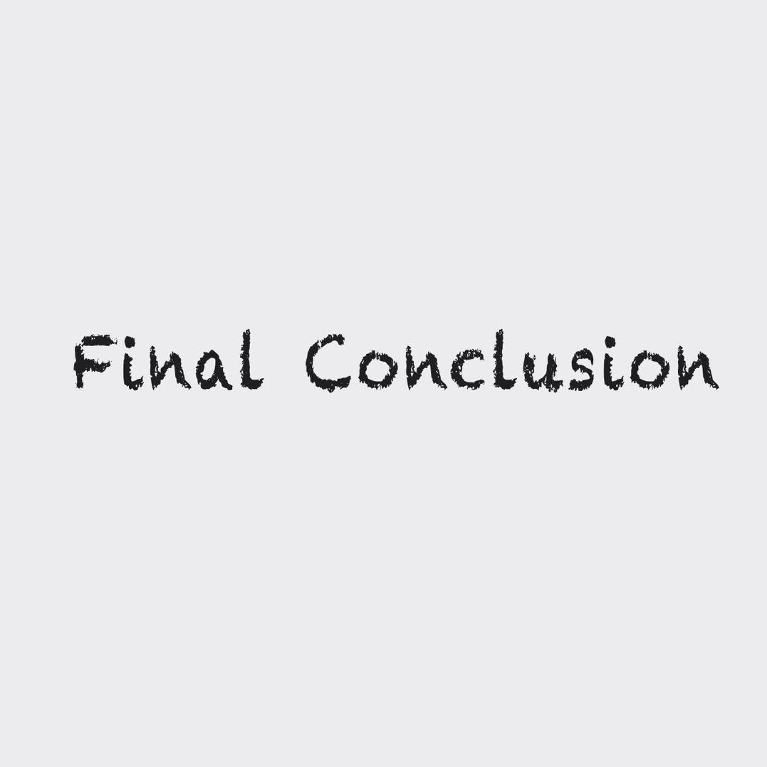 Final conclusion专辑