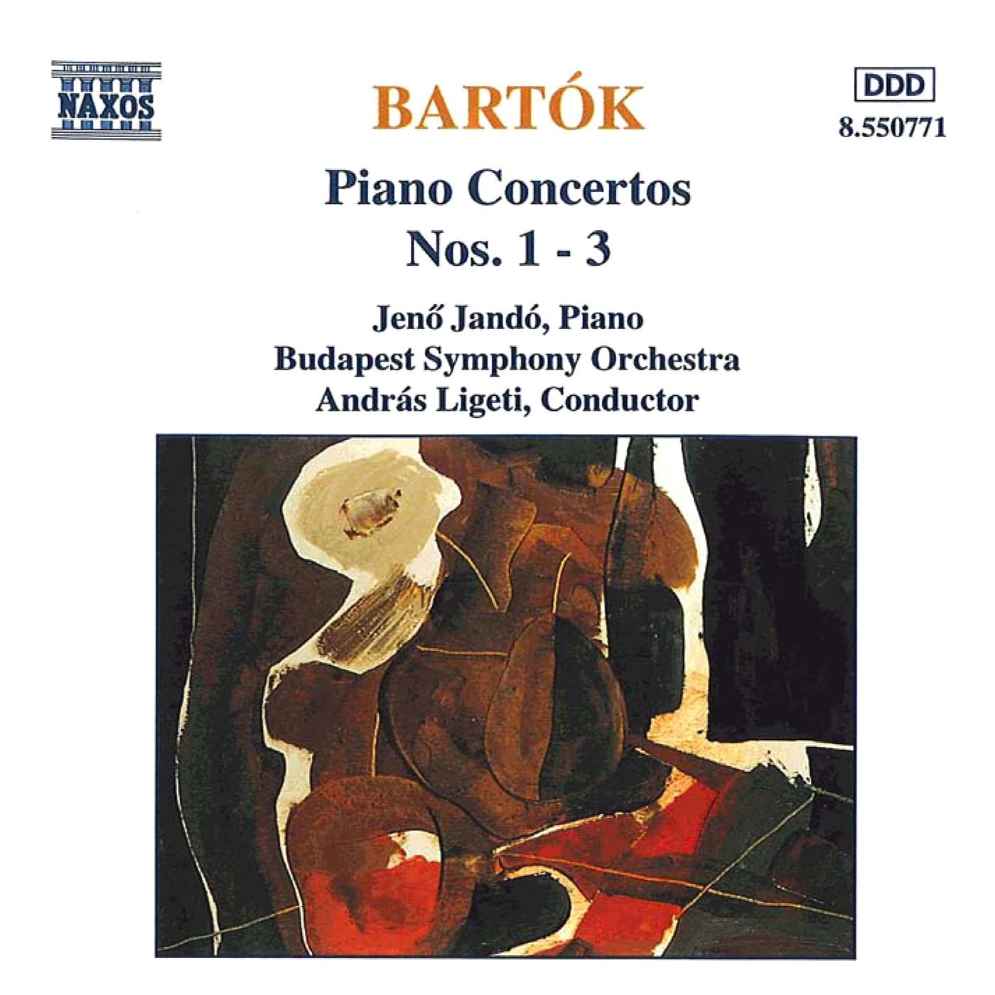BARTOK: Piano Concertos Nos. 1, 2 and 3