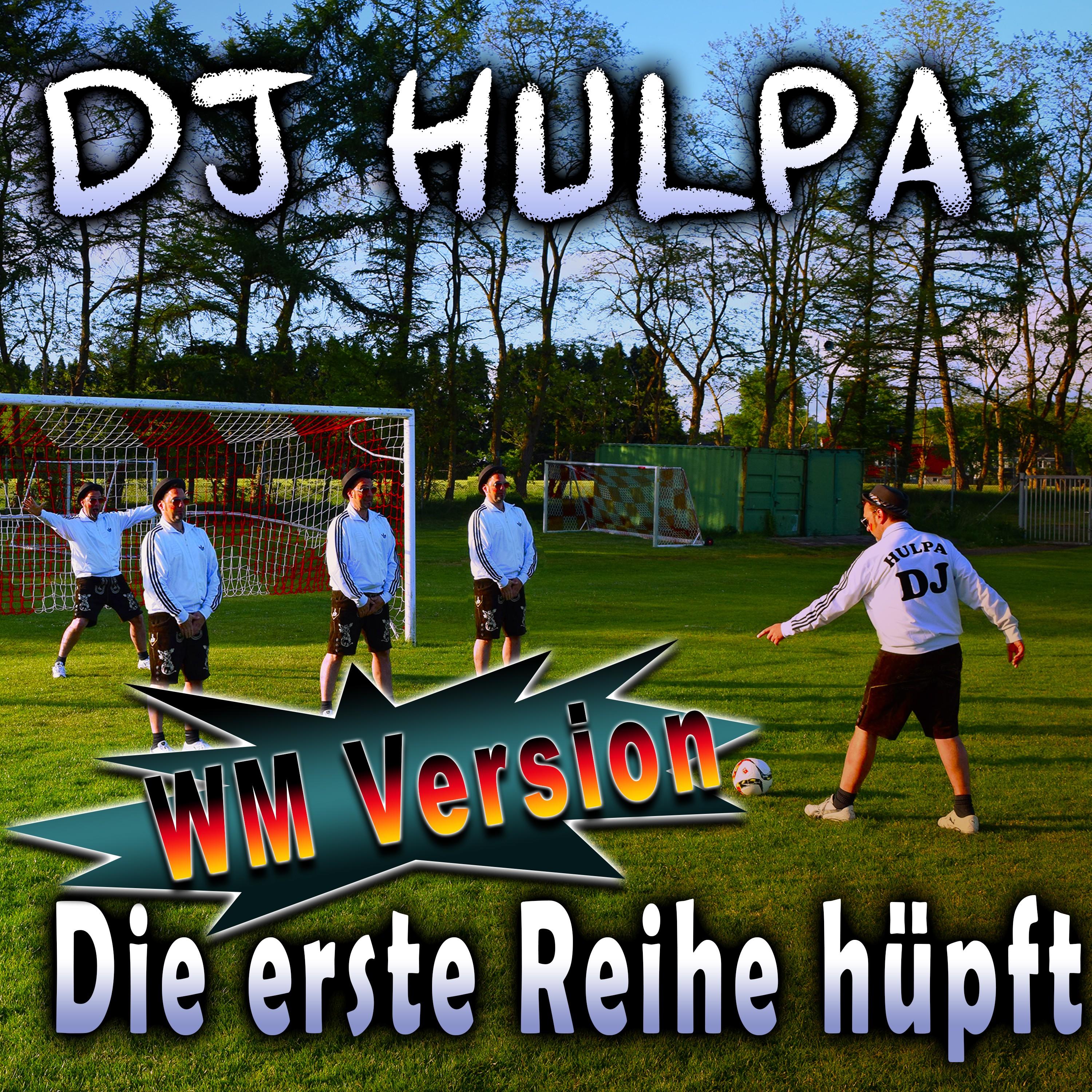 Die erste Reihe hüpft