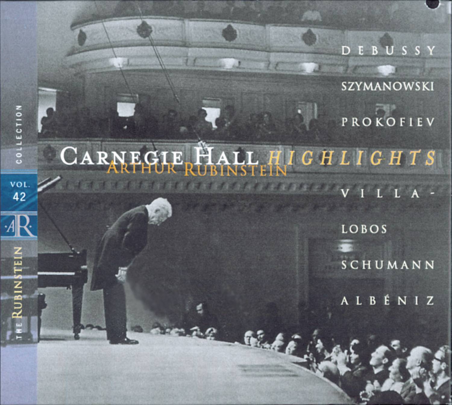 Rubinstein Collection, Vol. 42: Live at Carnegie Hall: Debussy, Szymanowski, Prokofiev, Villa-Lobos,专辑