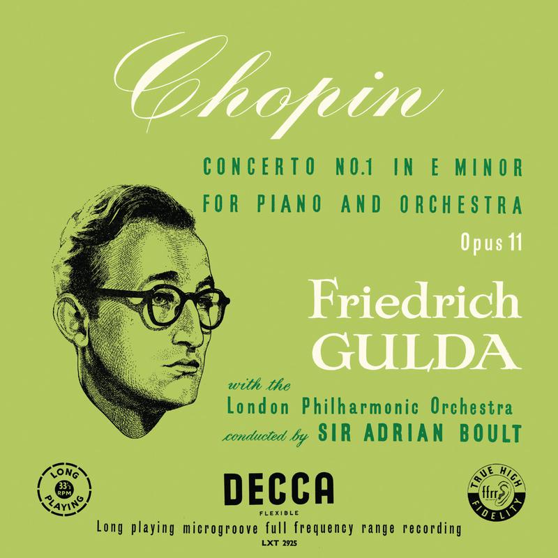Friedrich Gulda - Piano Concerto No. 1 in E Minor, Op. 11:III. Rondo. Vivace (Re-Orch. Balakirev)