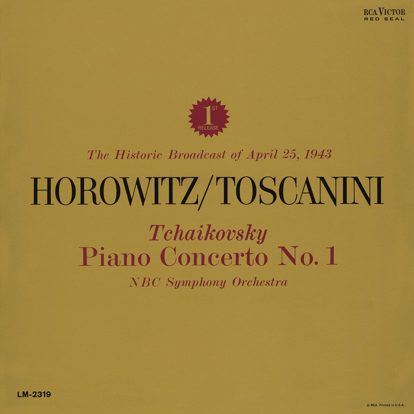 Vladimir Horowitz at Carnegie Hall, New York City, April 25, 1943