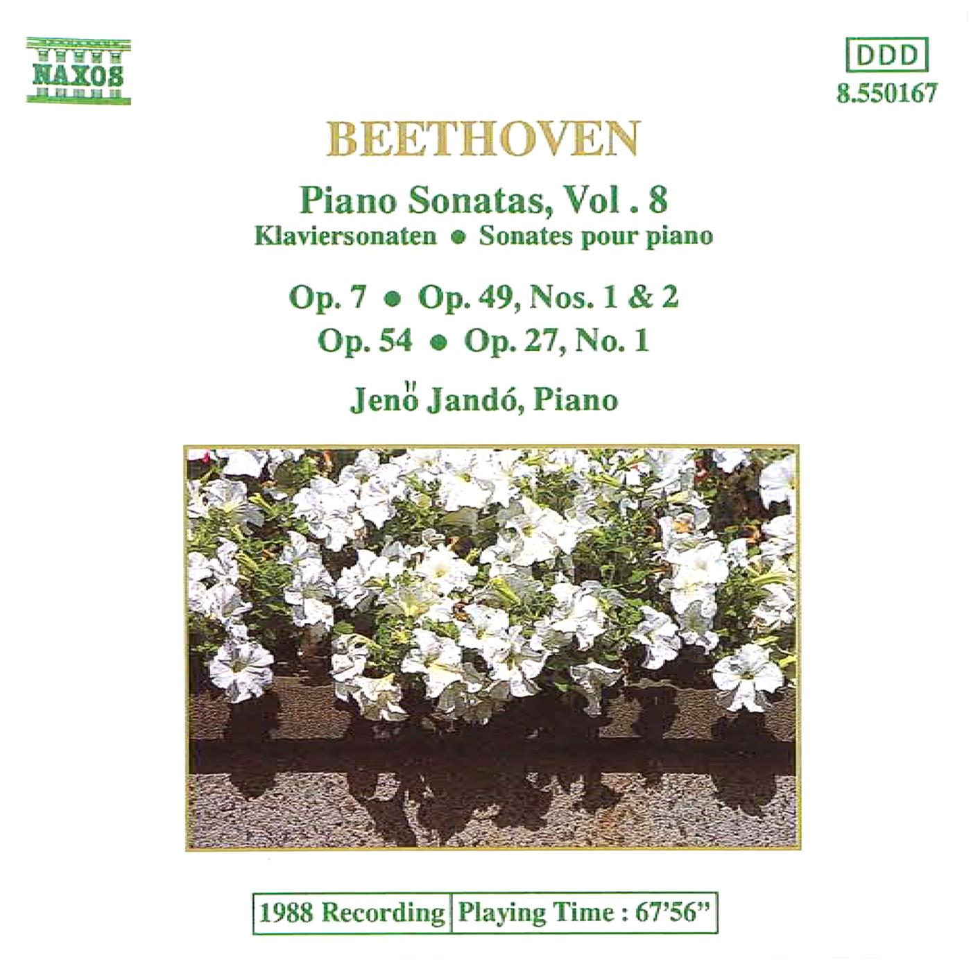 BEETHOVEN: Piano Sonatas Nos. 4,  13, 22 and 19-20, Op. 49
