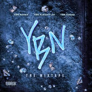 YBN Nahmir & YBN Almighty Jay - Porsches In The Rain (Instrumental) 无和声伴奏 （升6半音）