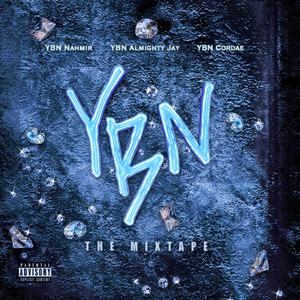 YBN Nahmir & YBN Almighty Jay - Porsches In The Rain (Instrumental) 无和声伴奏 （降8半音）