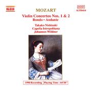 MOZART, W.A.: Violin Concertos Nos. 1 and 2 (Takako Nishizaki, Capella Istropolitana, Wildner)