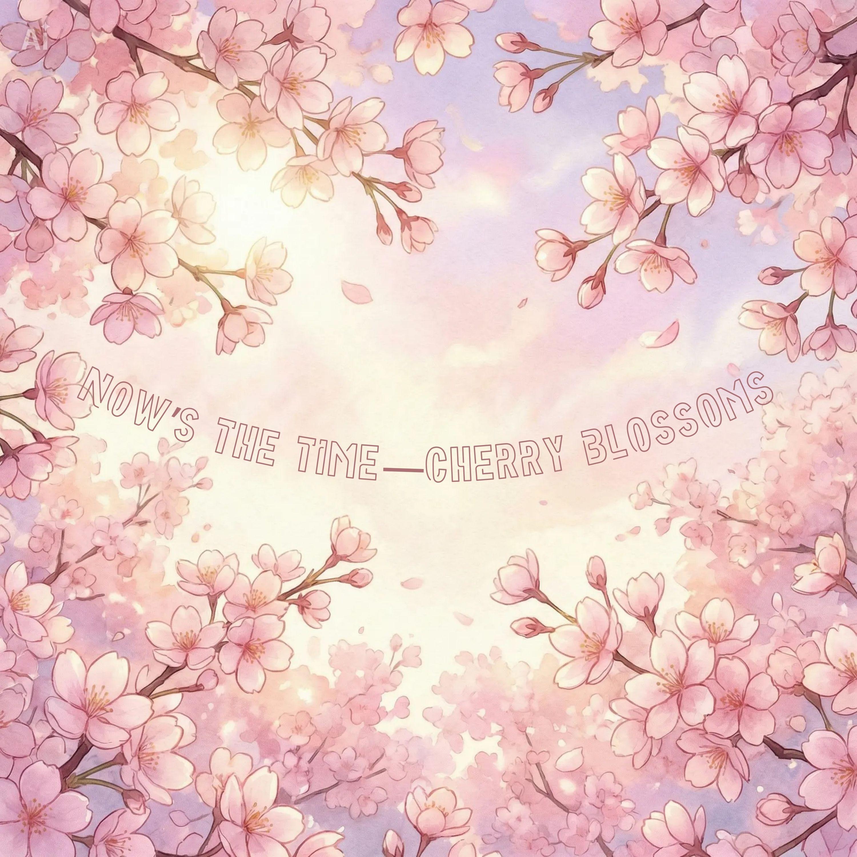 Now’s the Time — Cherry Blossoms