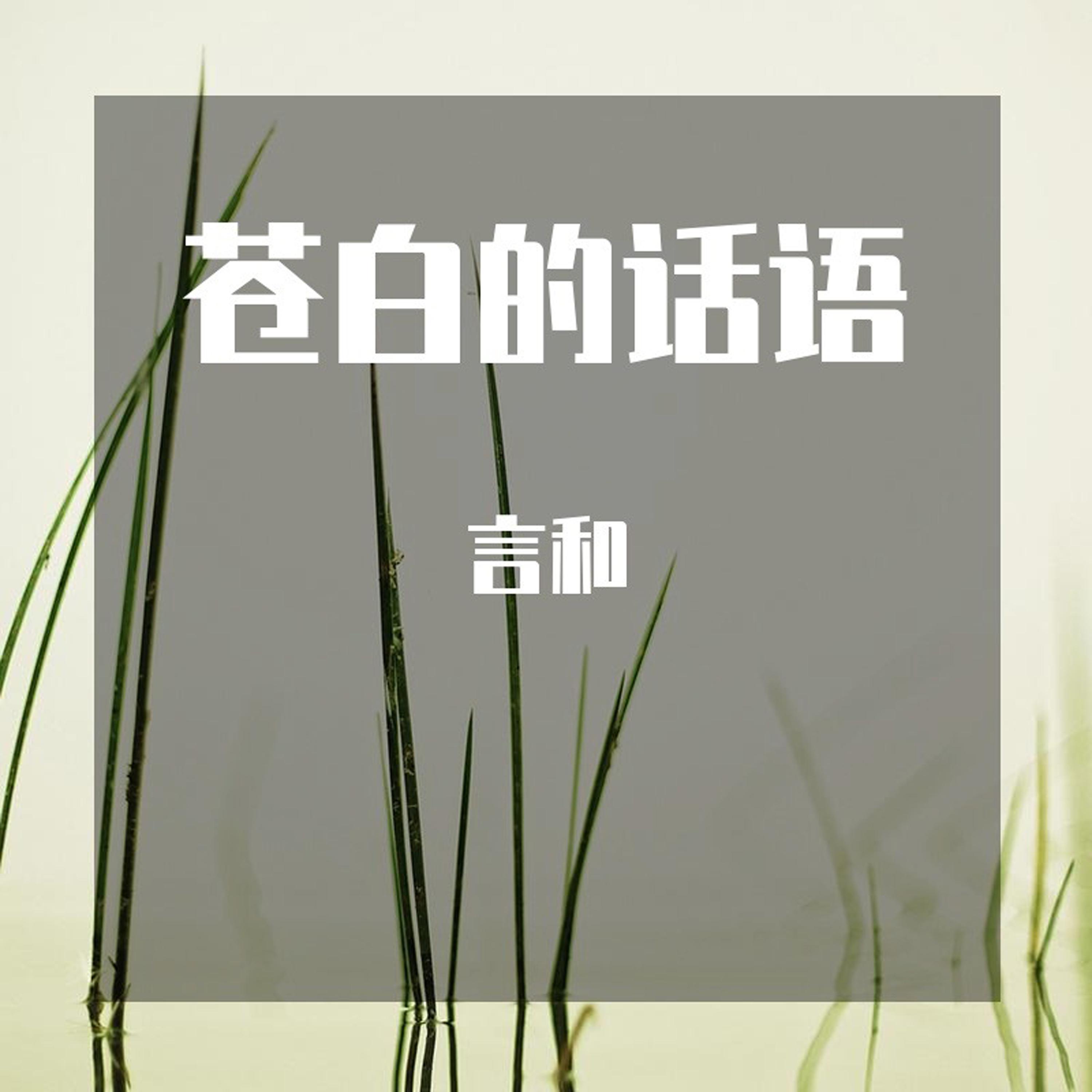 苍白的话语