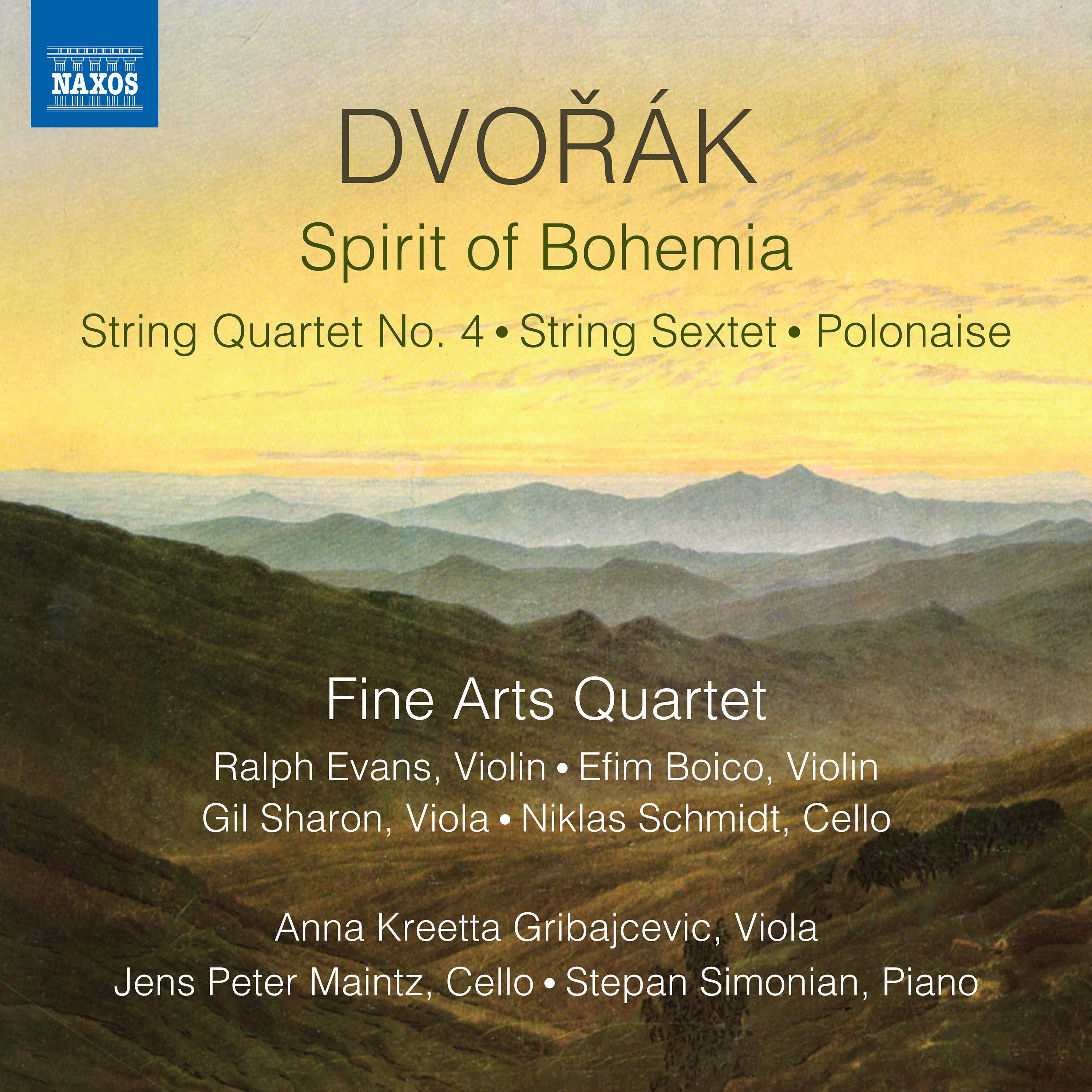 DVOŘÁK, A.: String Quartet No. 4 / String Sextet / Polonaise (Spirit of Bohemia) (Fine Arts Quartet)