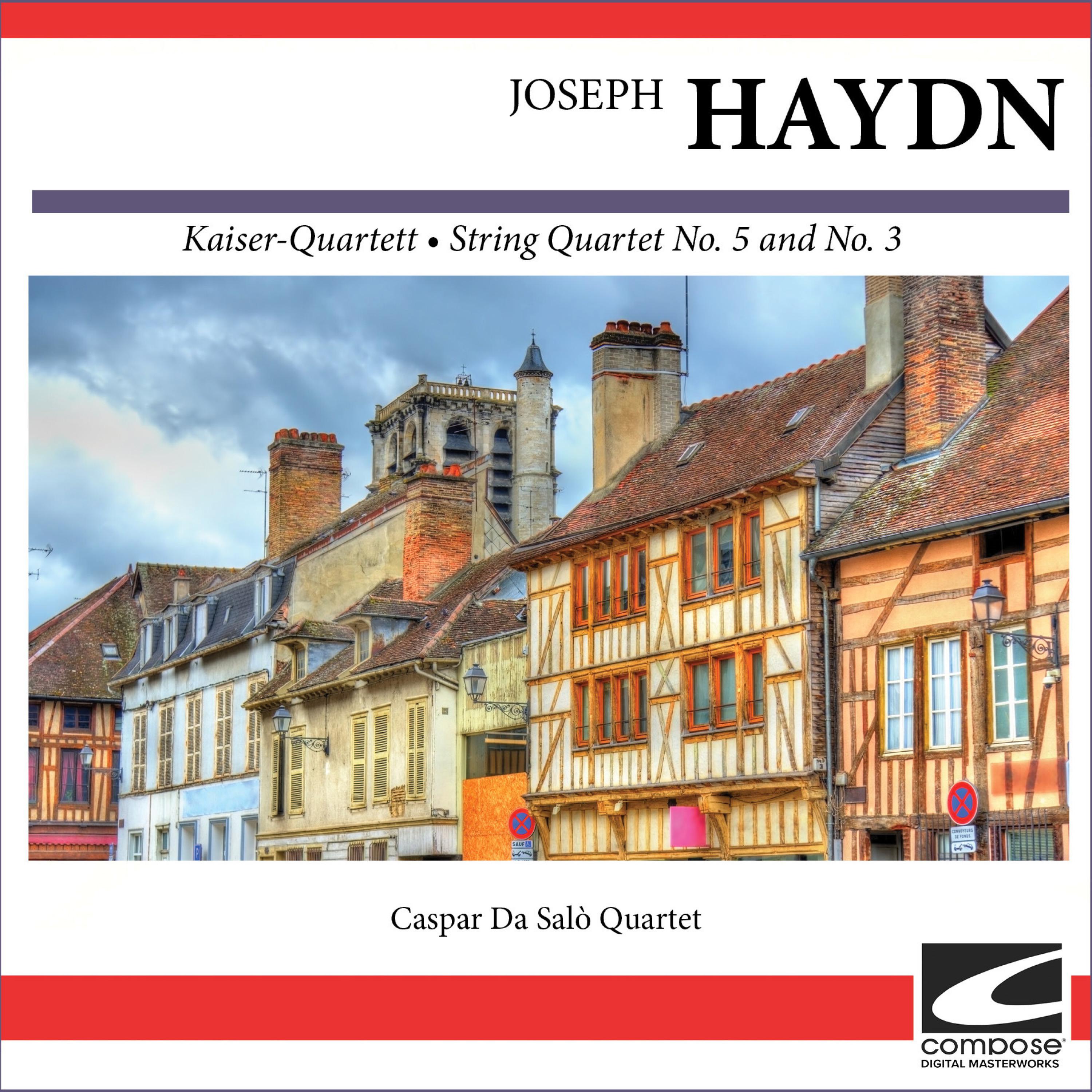 Caspar da Salo Quartet - Haydn String Quartet Op. 1 No. 1 in B flat major 'Hunting Quartet' - Minuet - Minuet secondo