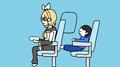 新幹線でひたすら席蹴られるリンちゃん专辑