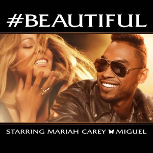 #Beautiful - Mariah Carey & Miguel (钢琴伴奏) （降1半音）