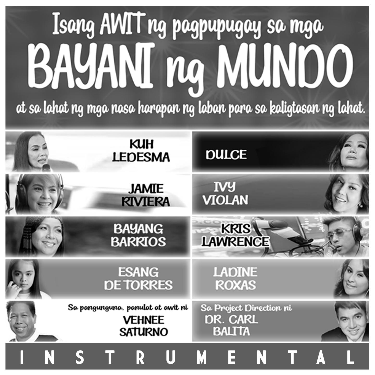 Bayani Ng Mundo (Instrumental)