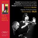 Rossini, Schumann & Mozart: Orchestral Music (Live)