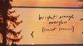 bright orange everglow (sunset sessions)专辑