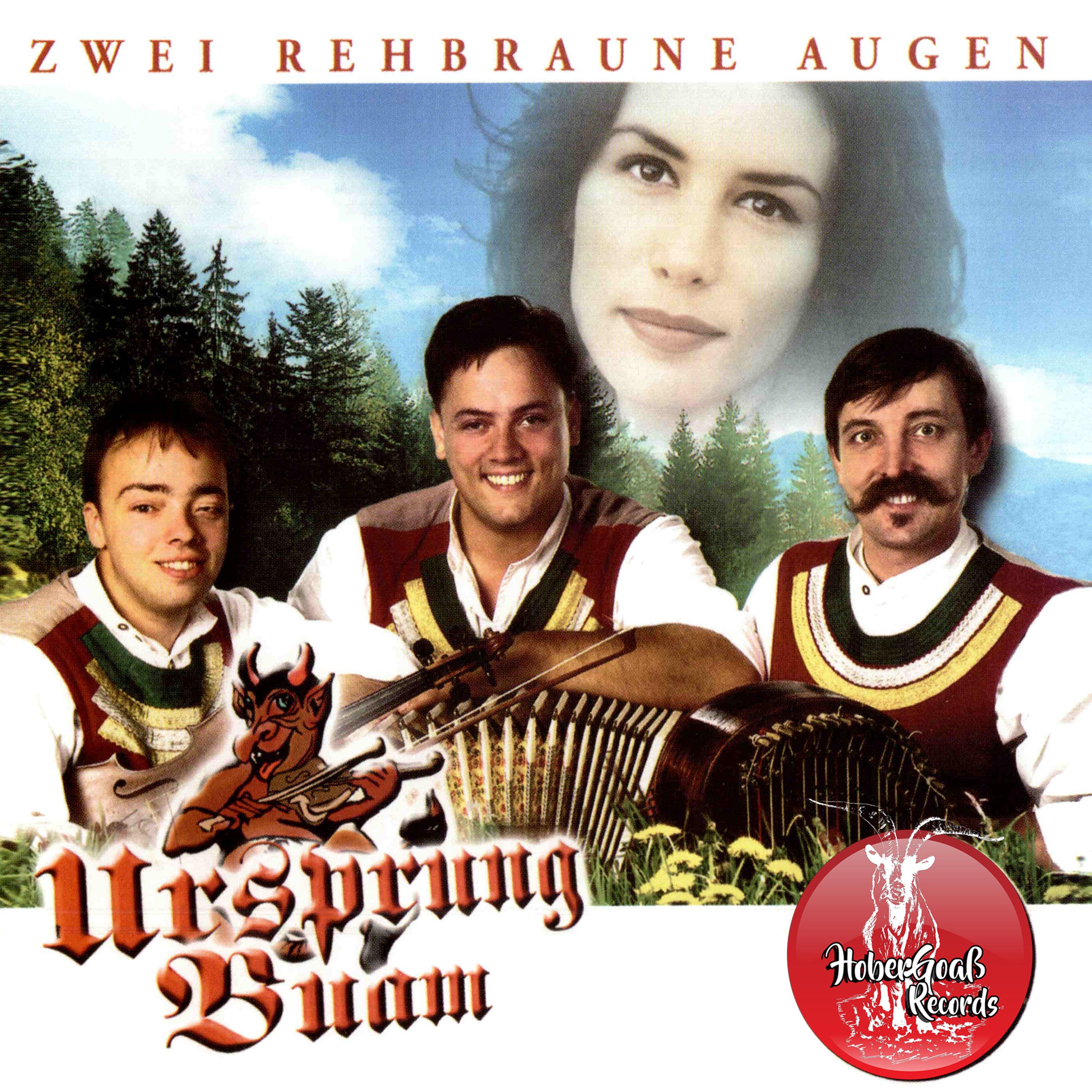 Zwei rehbraune Augen