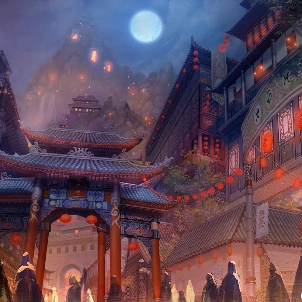 『思乡』今夜月明人尽望，不知秋思落谁家？