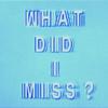 What Did I Miss?专辑