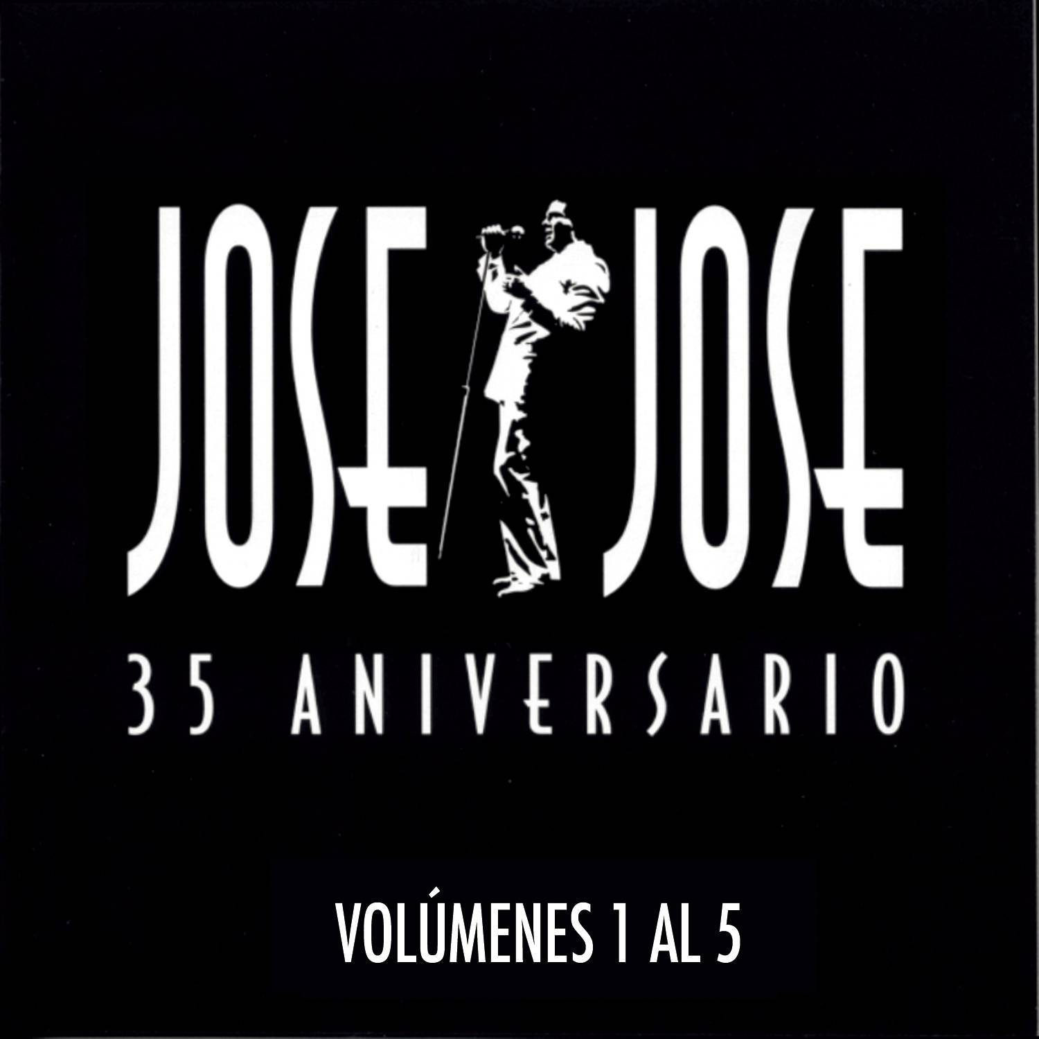 35 Aniversario José José Volumenes 1 al 5