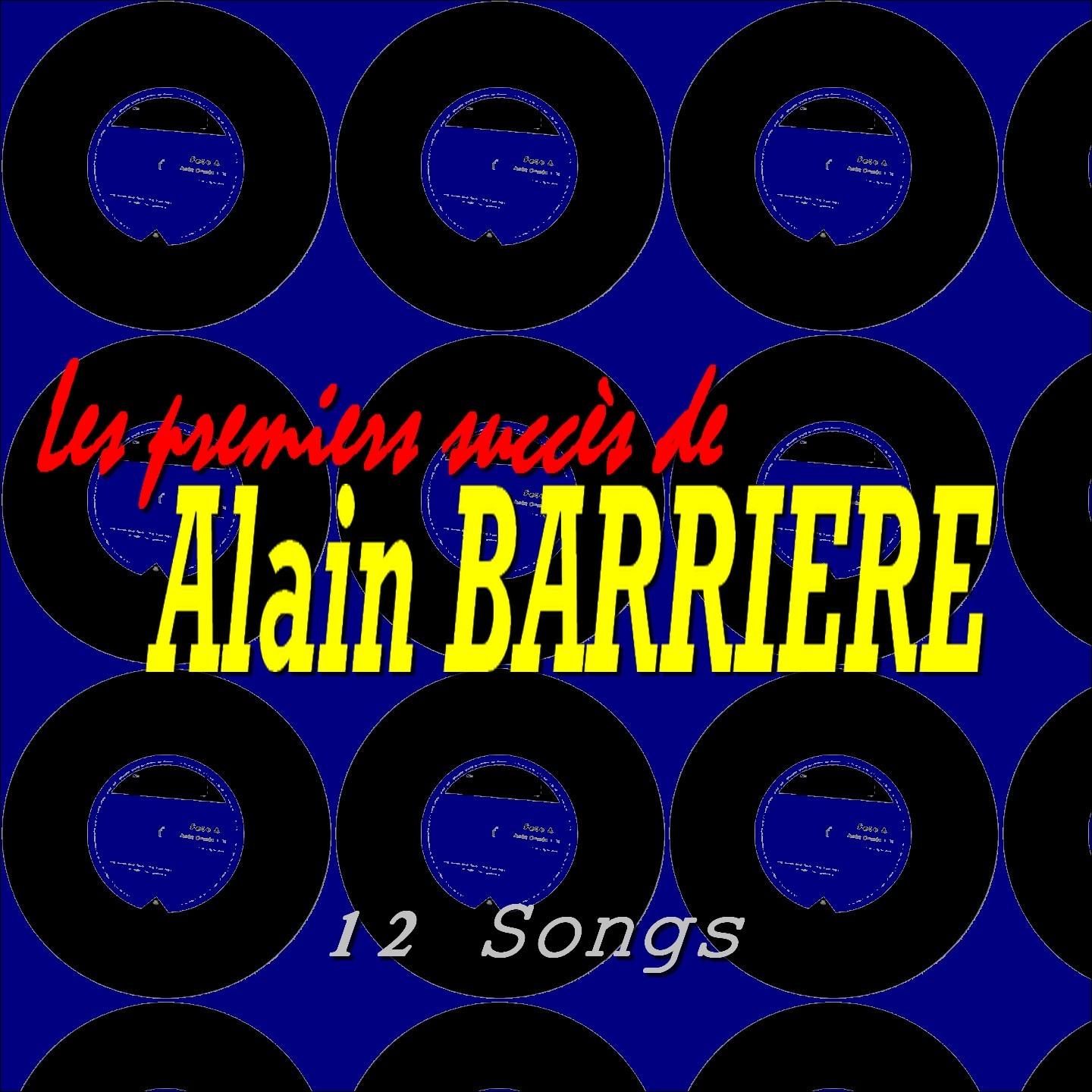 Les premiers succès de Alain Barrière