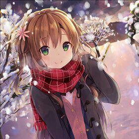 『冬/BGM』细细雪花闪耀在冬季天空飞舞中～