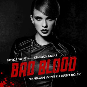 Bad Blood - Taylor Swift feat. Kendrick Lamar (unofficial Instrumental) 无和声伴奏 （降8半音）
