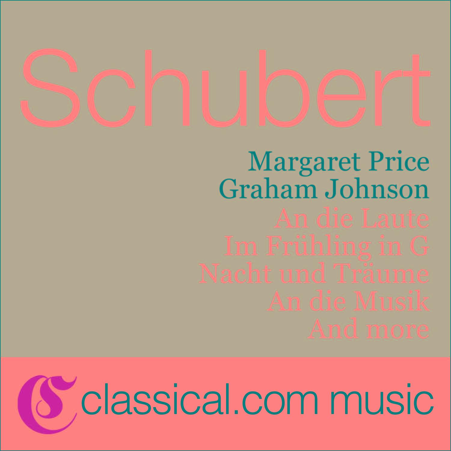 Franz Schubert, An Die Laute, D. 905 / Op. 81 No. 2 (To The Lute)