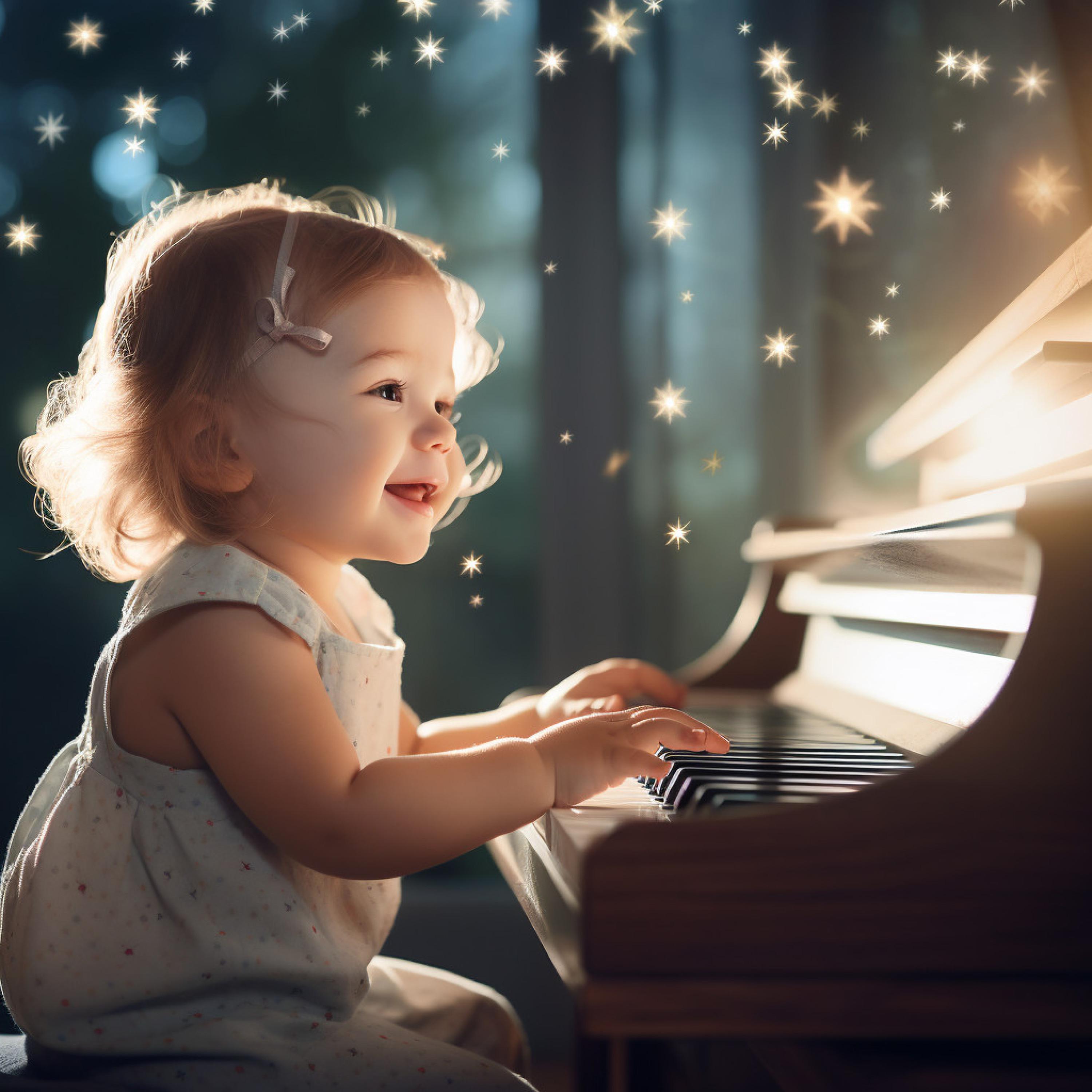 Womb Sound - Baby Piano Serene Glide