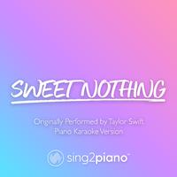 Sweet Nothing - Taylor Swift (钢琴伴奏)