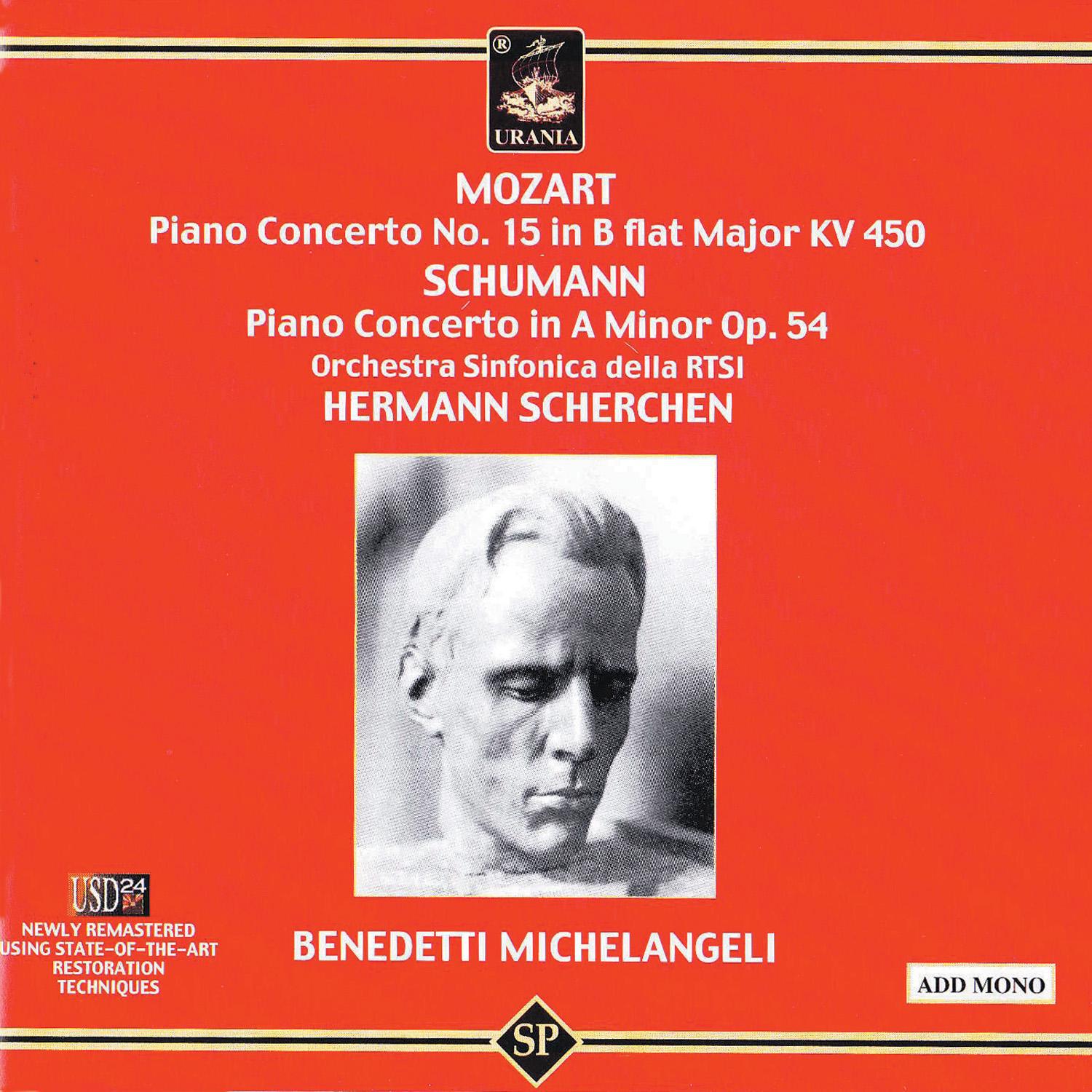 Mozart: Piano Concerto No. 15 - Schumann: Piano Concerto Op. 54专辑