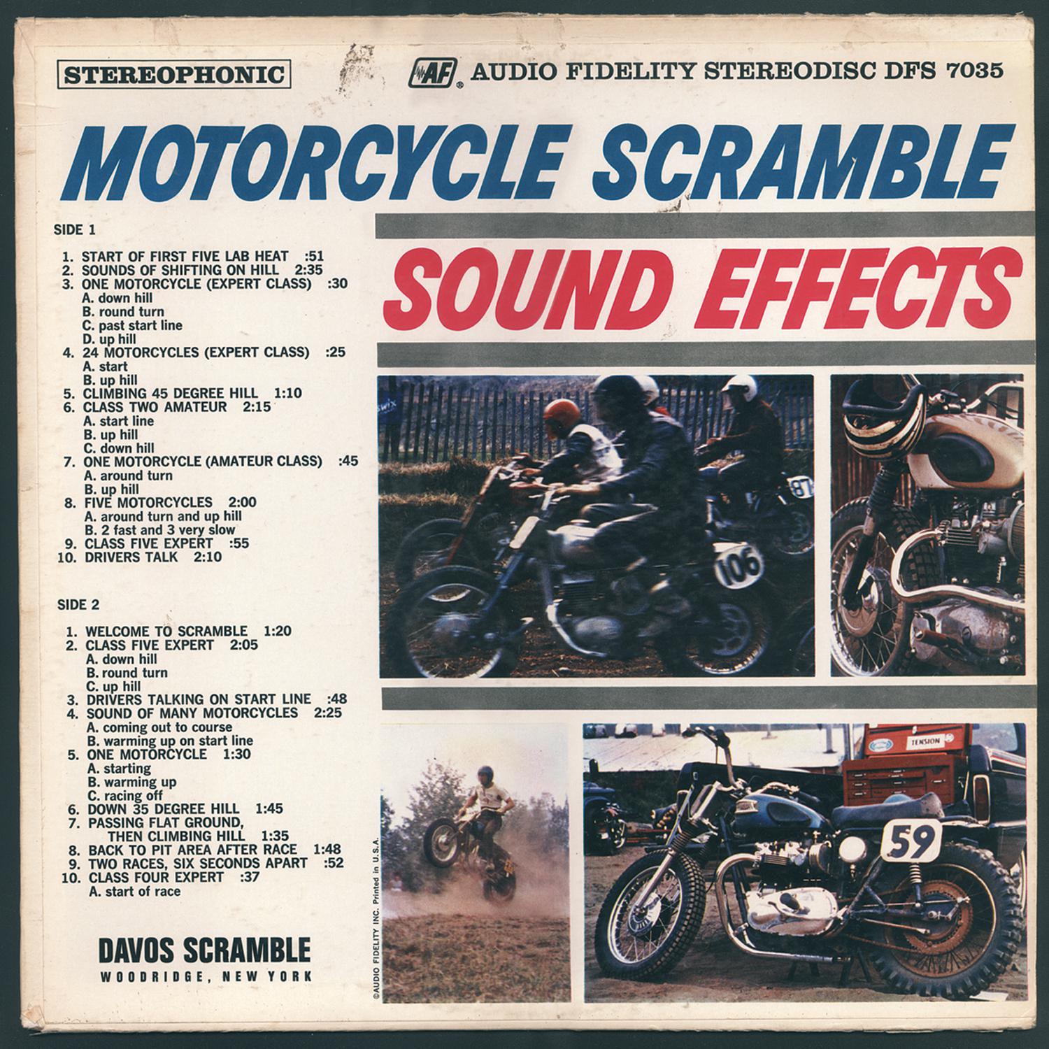 Sound Effects - Motorcycle Scramble专辑