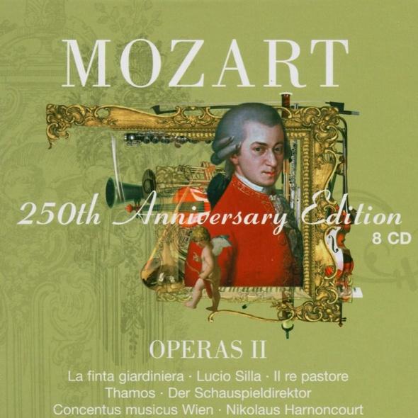 Mozart : Operas Vol.2 [La finta giardiniera, Lucio Silla, Il re pastore, Thamos, Der Schauspieldirektor]