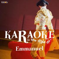Emmanuel - La Vida Decidio (karaoke)