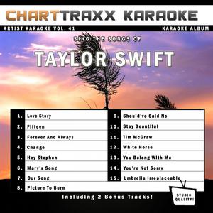 Taylor Swift - Fifteen (Karaoke Version) （降3半音）