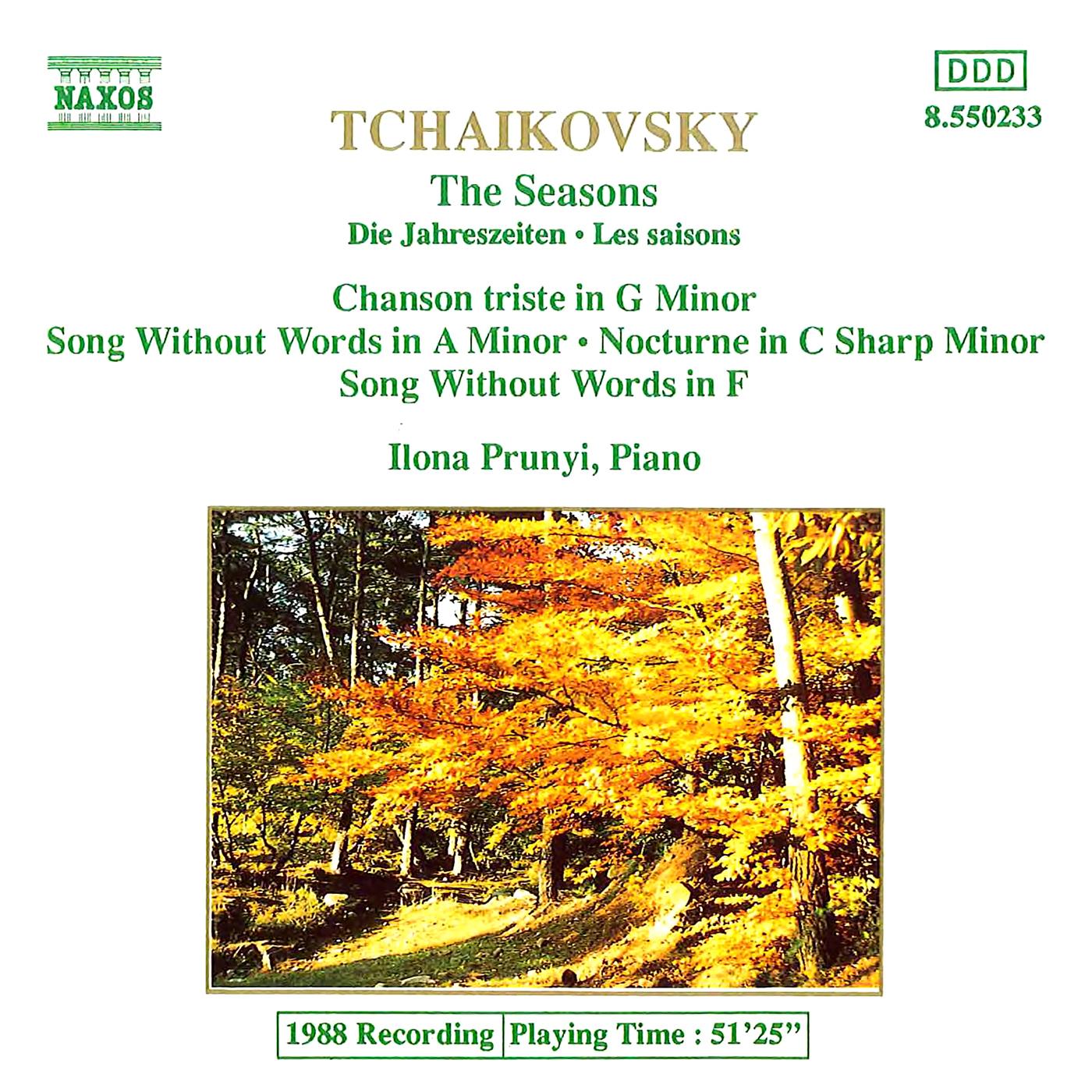 Les saisons (The Seasons), Op. 37b:March: Song Of The Lark