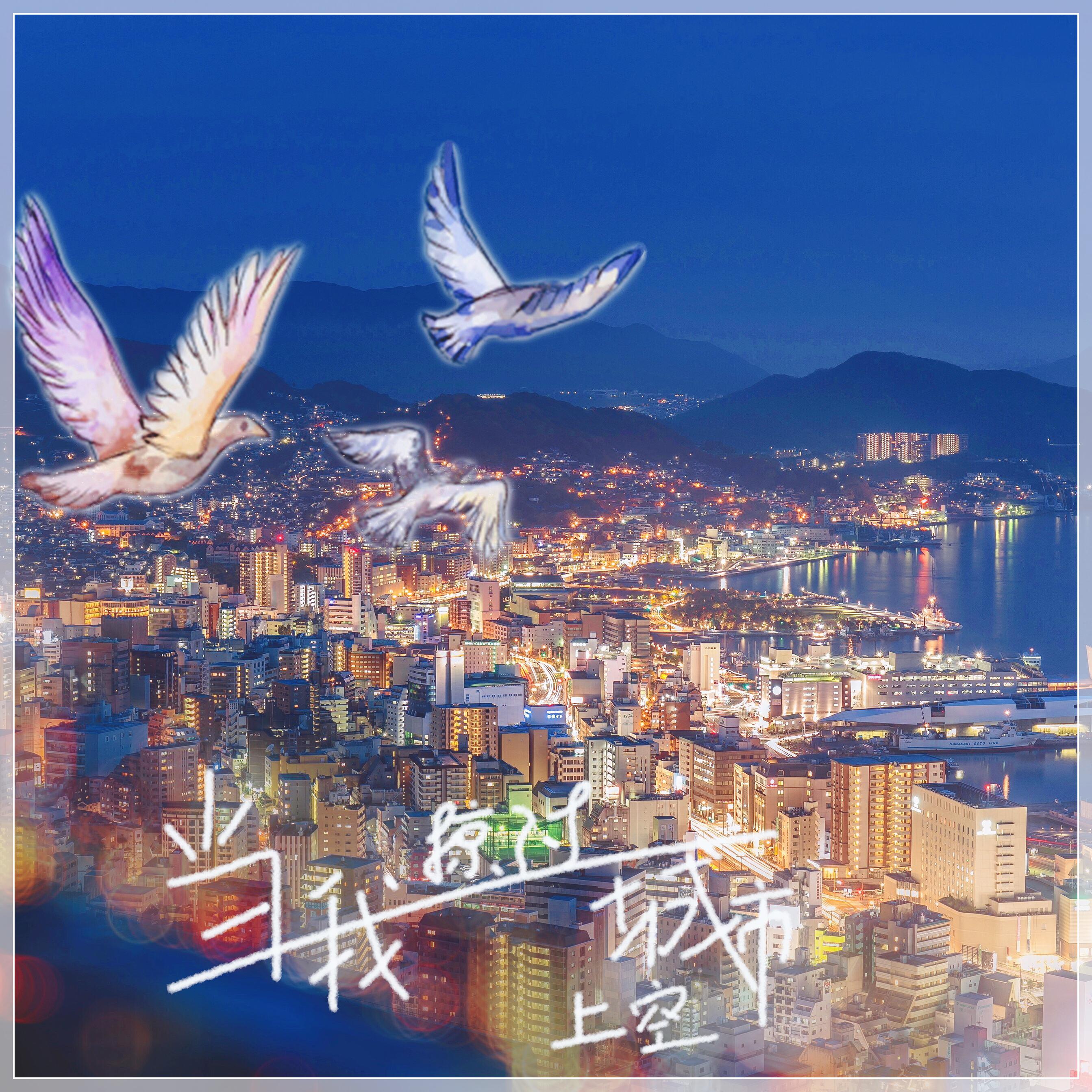 当我掠过城市上空