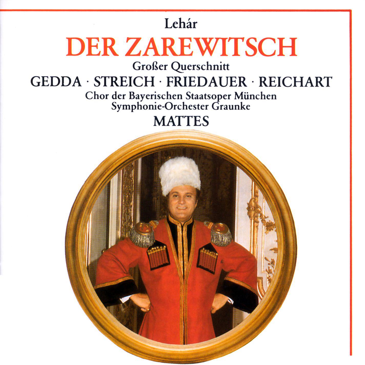 Rita Streich - Der Zarewitsch · Highlights (1988 Remastered Version), Dritter Akt:Komm an meine Brust (Ich bin breiet) (Mascha - Iwan)