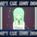 I don't care about Nobody