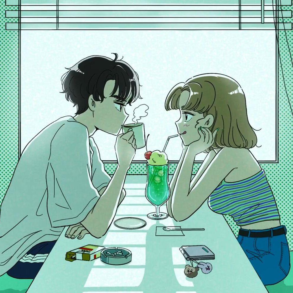 クリームソーダとシャンデリア