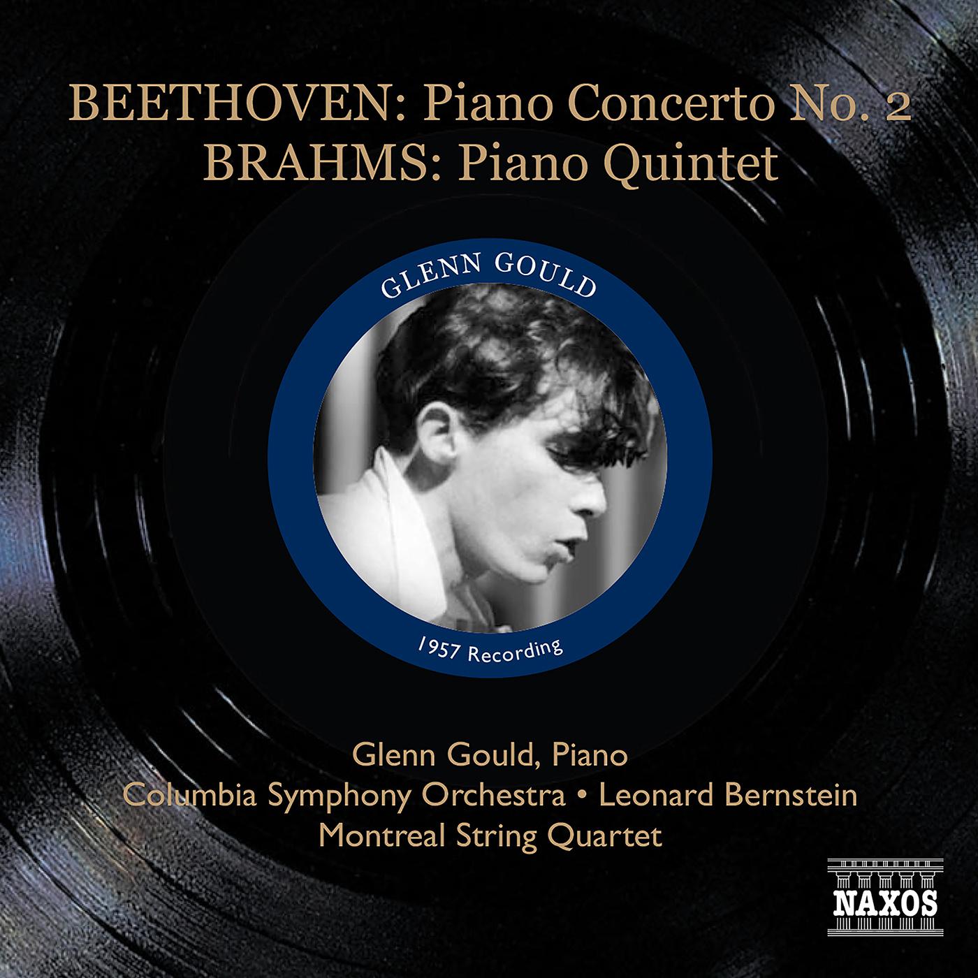 BEETHOVEN, L. van: Piano Concerto No. 2 / BRAHMS, J.: Piano Quintet (Gould) (1957)专辑