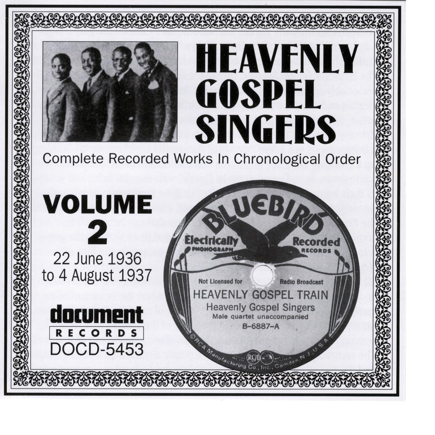 Heavenly Gospel Singers Vol. 2 (1936-1937)