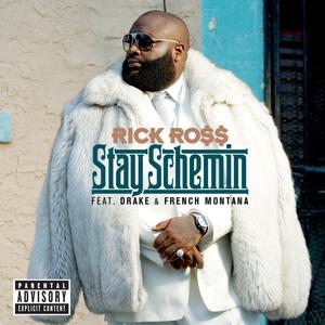 Rick Ross Ft. French Montana & Drake - Stay Schemin (Instrumental) 无和声伴奏 （降3半音）
