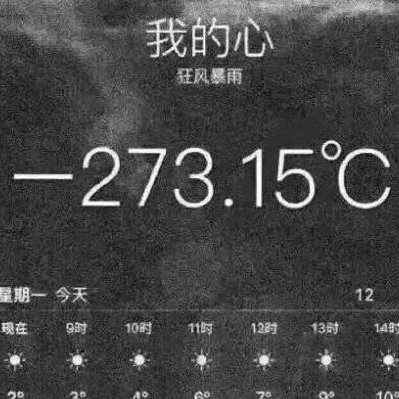 12月32日 心 里 下 雪 了