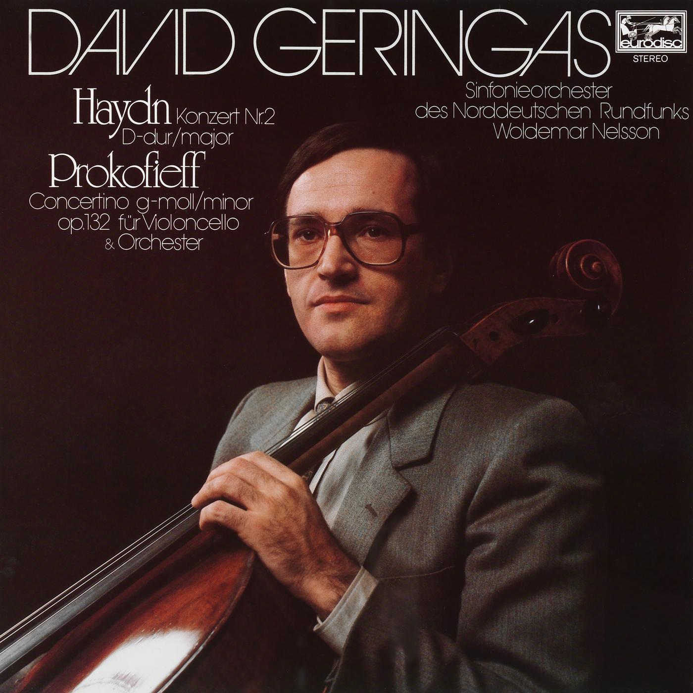 David Geringas - Cello Concerto No. 2 in D Major, H. 7b/2 (Op. 101):II. Adagio