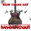 New Years Day (In the Style of U2) [Karaoke Version] - Single