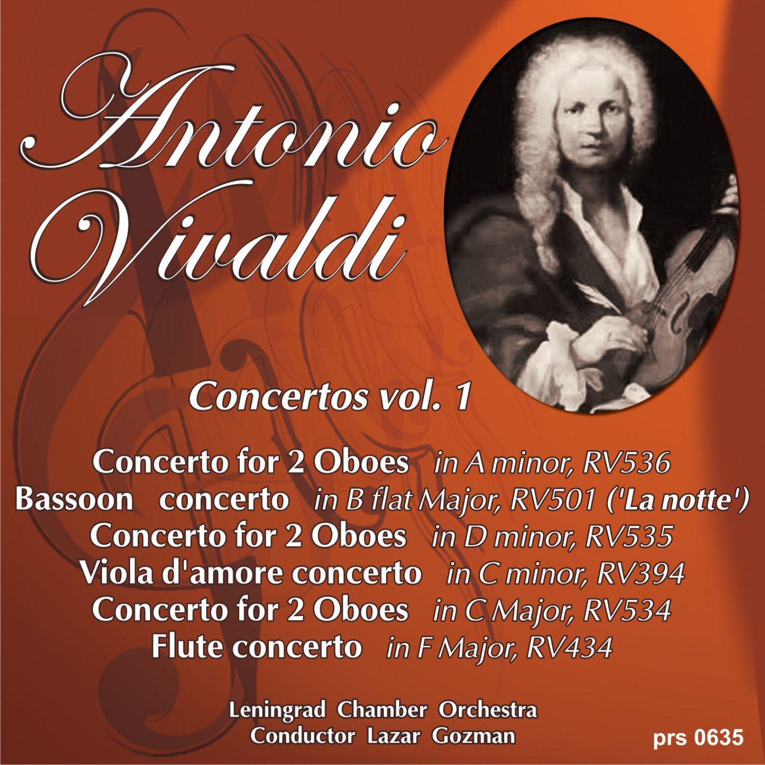 Vivaldi: Concerto for 2 Oboes in C Major, RV 534